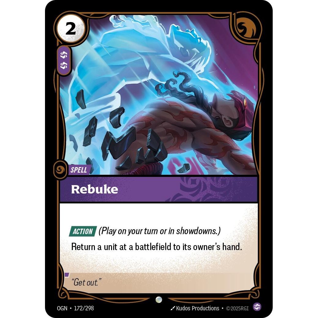 Rebuke (172/298) (Origins) - PokeBox USA