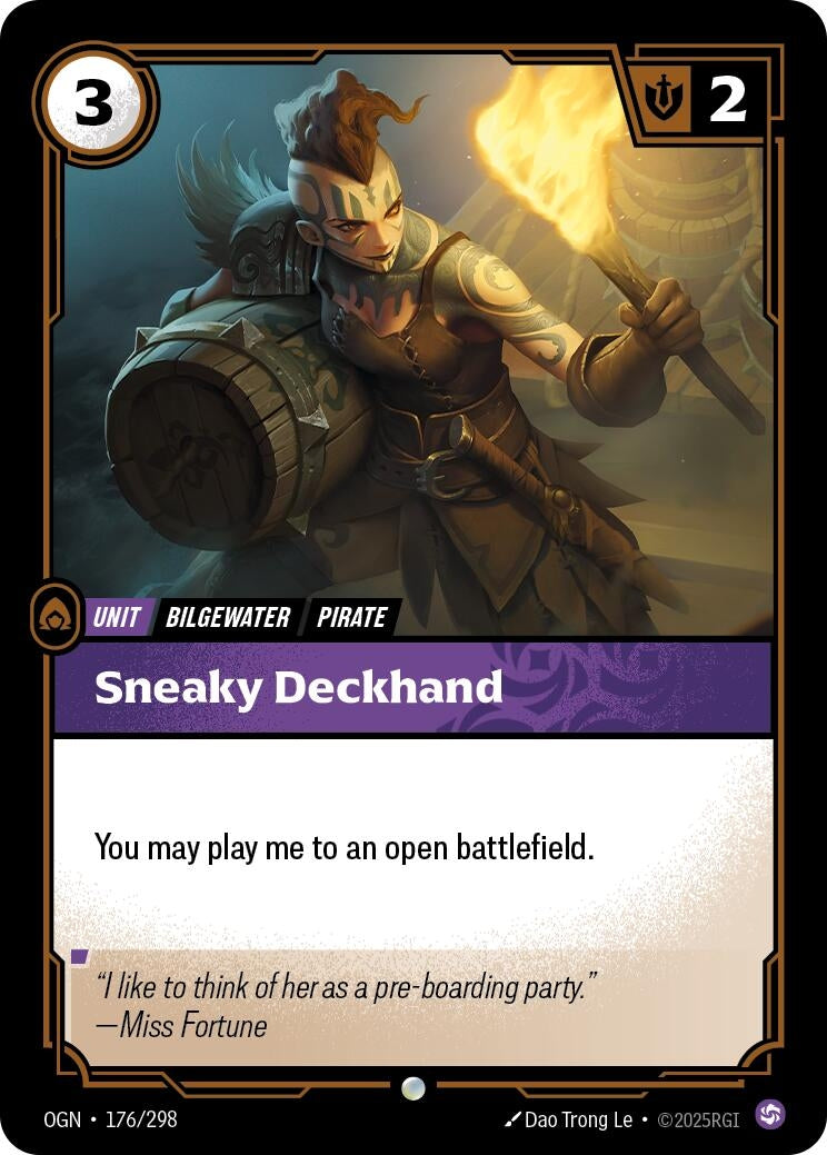 Sneaky Deckhand (176/298) (Origins) - PokeBox USA