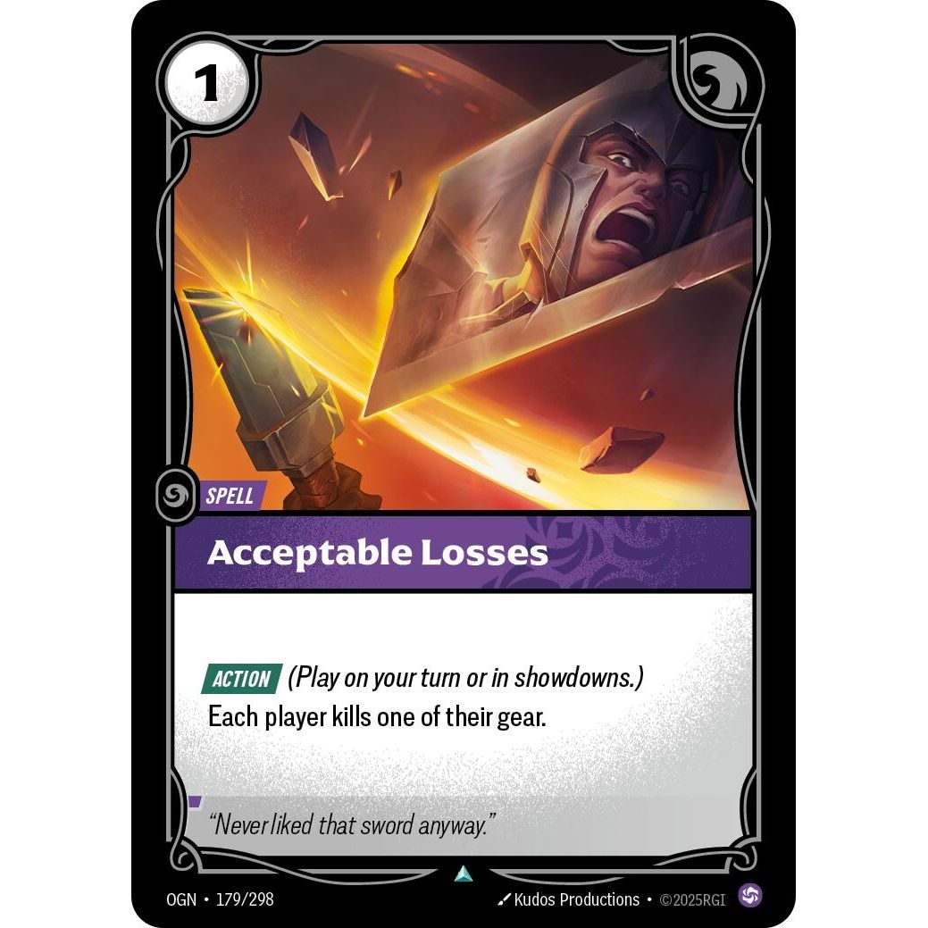 Acceptable Losses (179/298) (Origins) - PokeBox USA