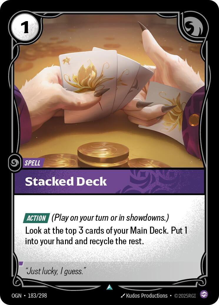 Stacked Deck (183/298) (Origins) - PokeBox USA