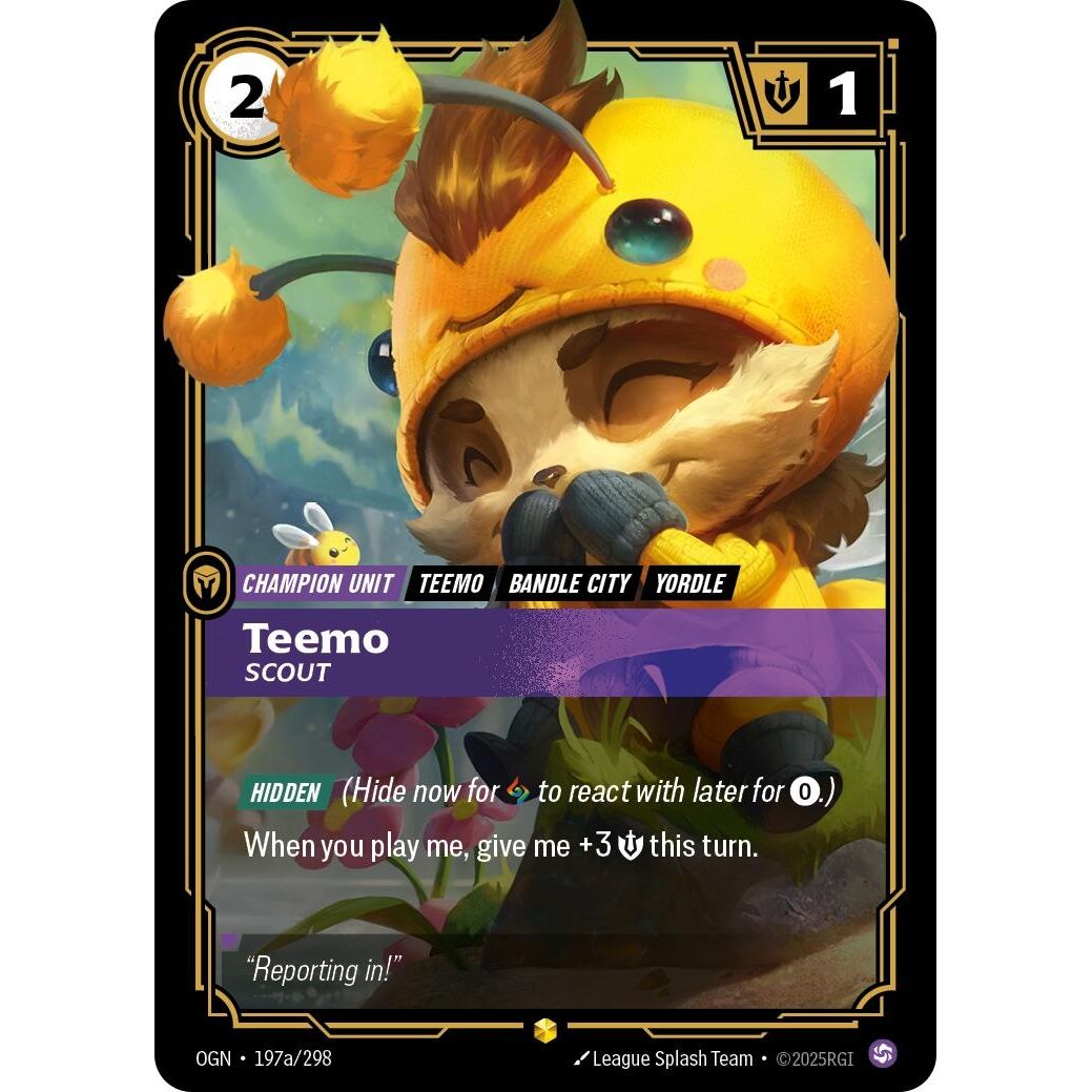 Teemo - Scout (Alternate Art) (197a/298) (Origins) - PokeBox USA