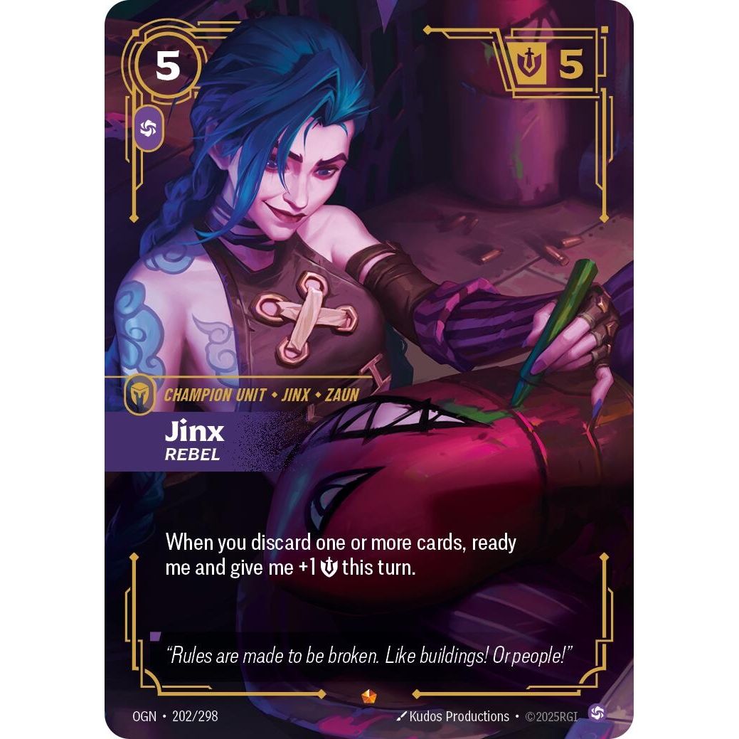 Jinx - Rebel (202/298) (Origins) - PokeBox USA