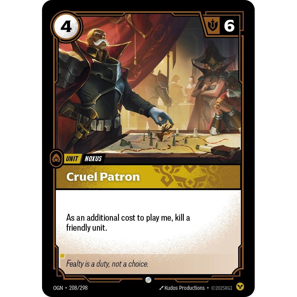 Cruel Patron (208/298) (Origins) - PokeBox USA