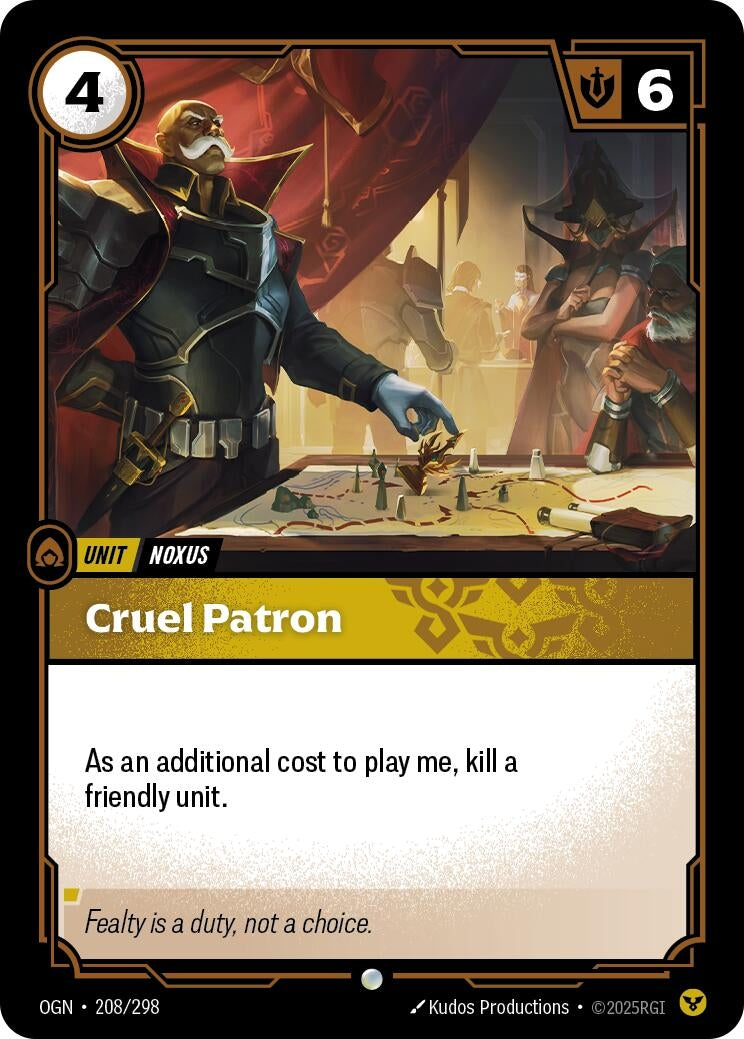 Cruel Patron (208/298) (Origins) - PokeBox USA