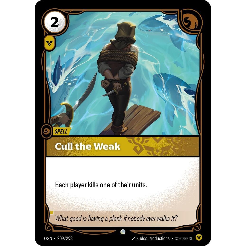 Cull the Weak (209/298) (Origins) - PokeBox USA