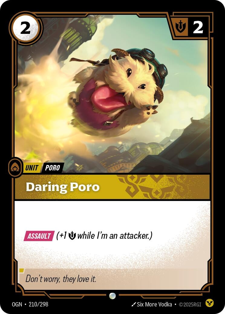 Daring Poro (210/298) (Origins) - PokeBox USA
