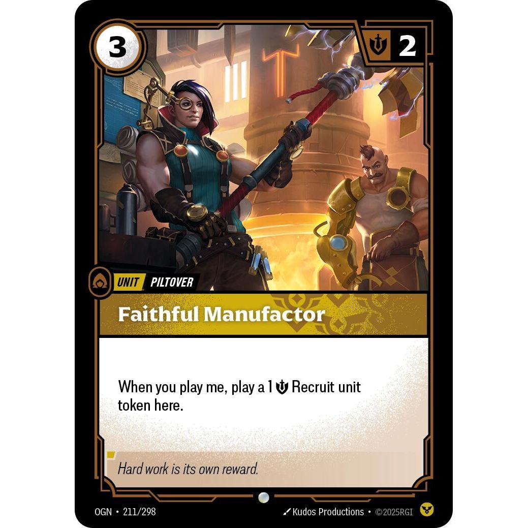 Faithful Manufactor (211/298) (Origins) - PokeBox USA