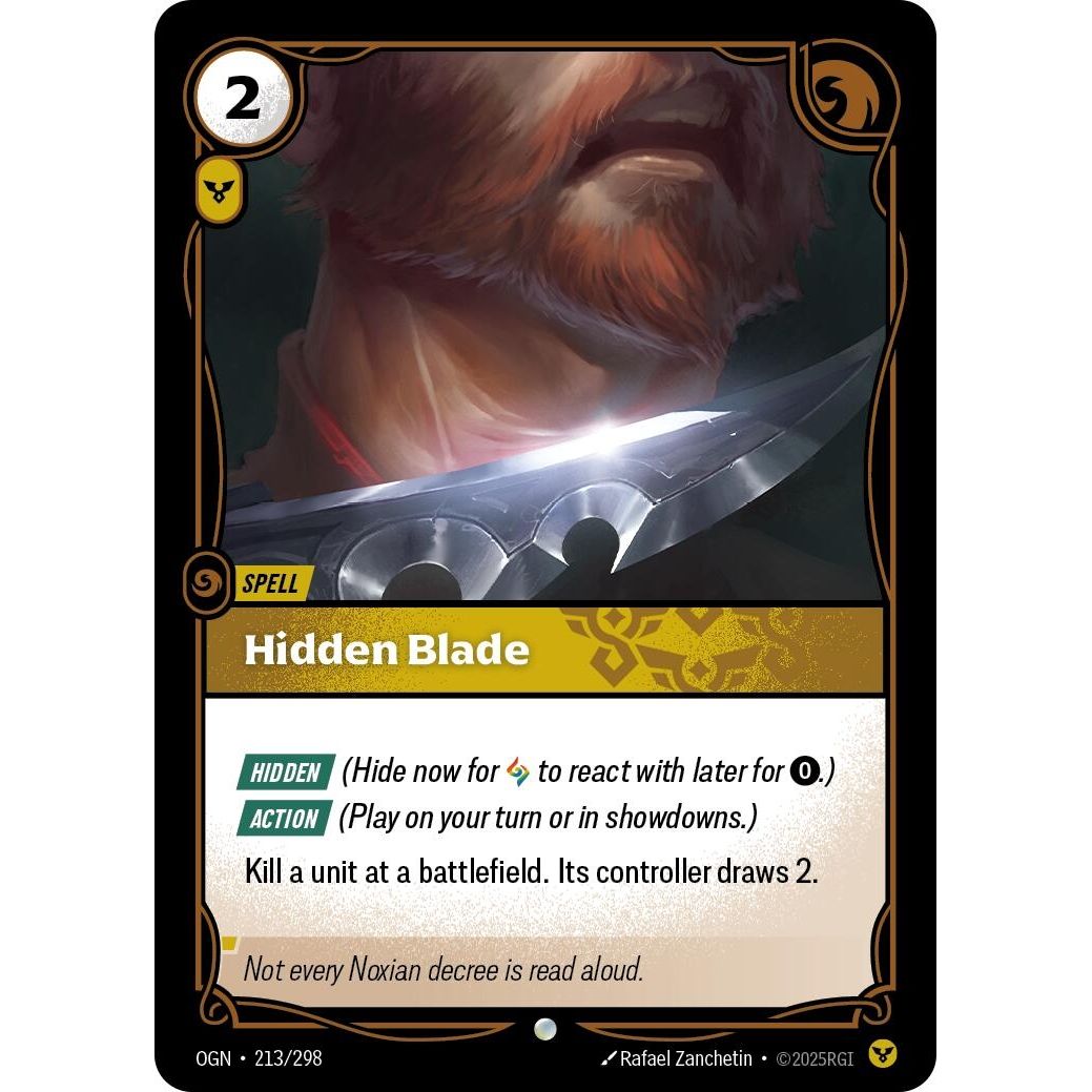 Hidden Blade (213/298) (Origins) - PokeBox USA
