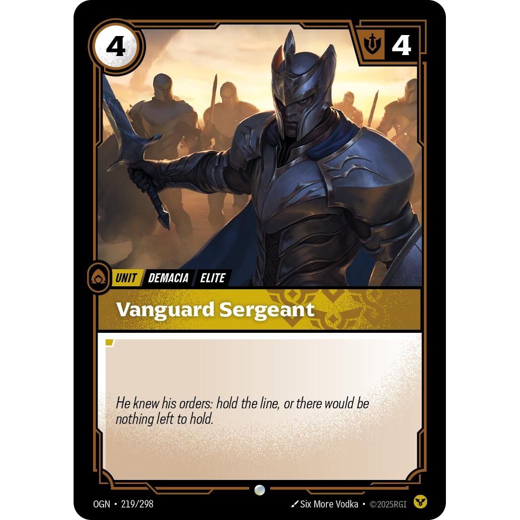 Vanguard Sergeant (219/298) (Origins) - PokeBox USA