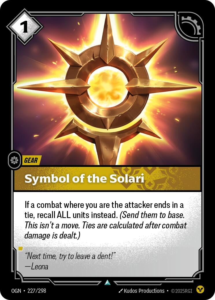 Symbol of the Solari (227/298) (Origins) - PokeBox USA