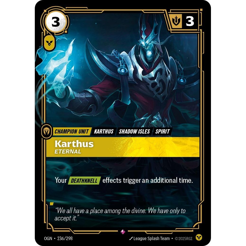 Karthus - Eternal (236/298) (Origins) - PokeBox USA