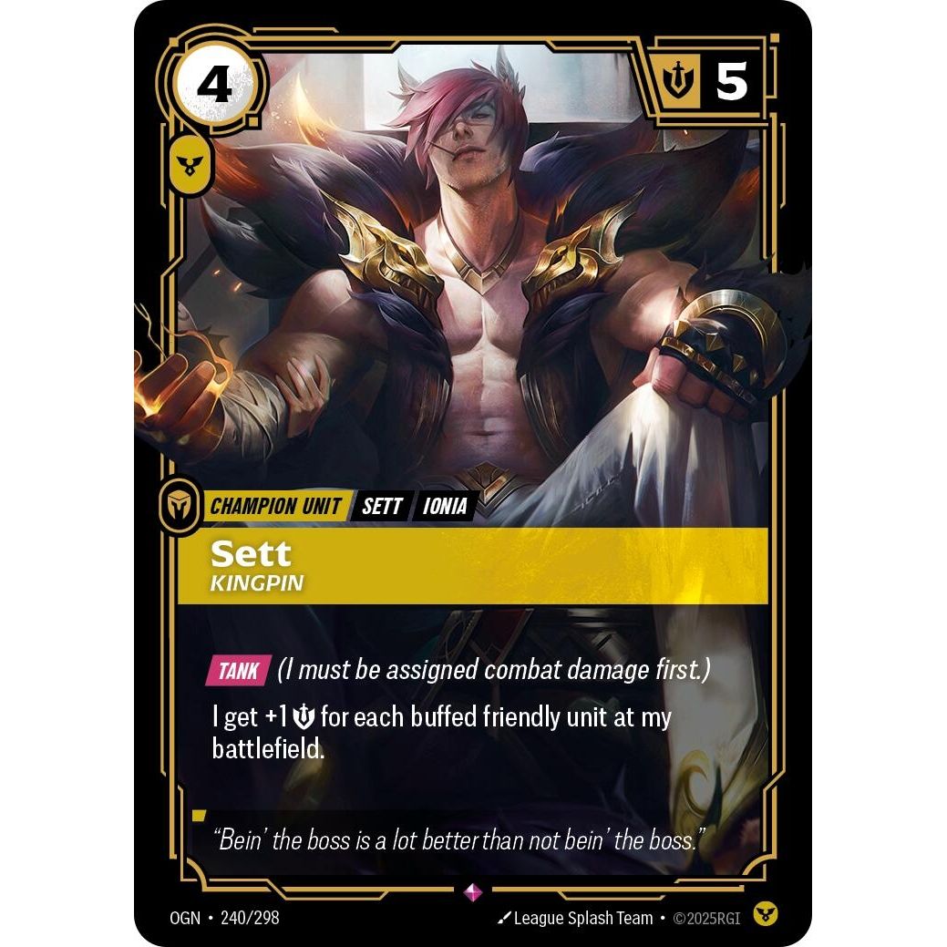 Sett - Kingpin (240/298) (Origins) - PokeBox USA