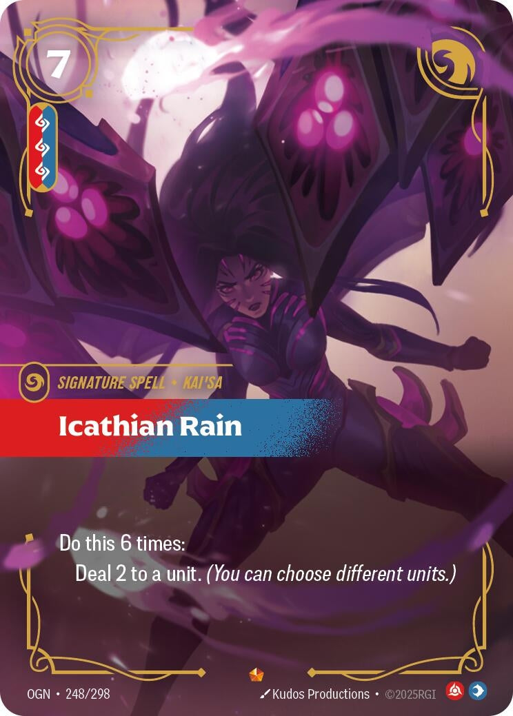 Image for Icathian Rain (248/298) (Origins) (OGN) - Riftbound: League of Legends Trading Card Game