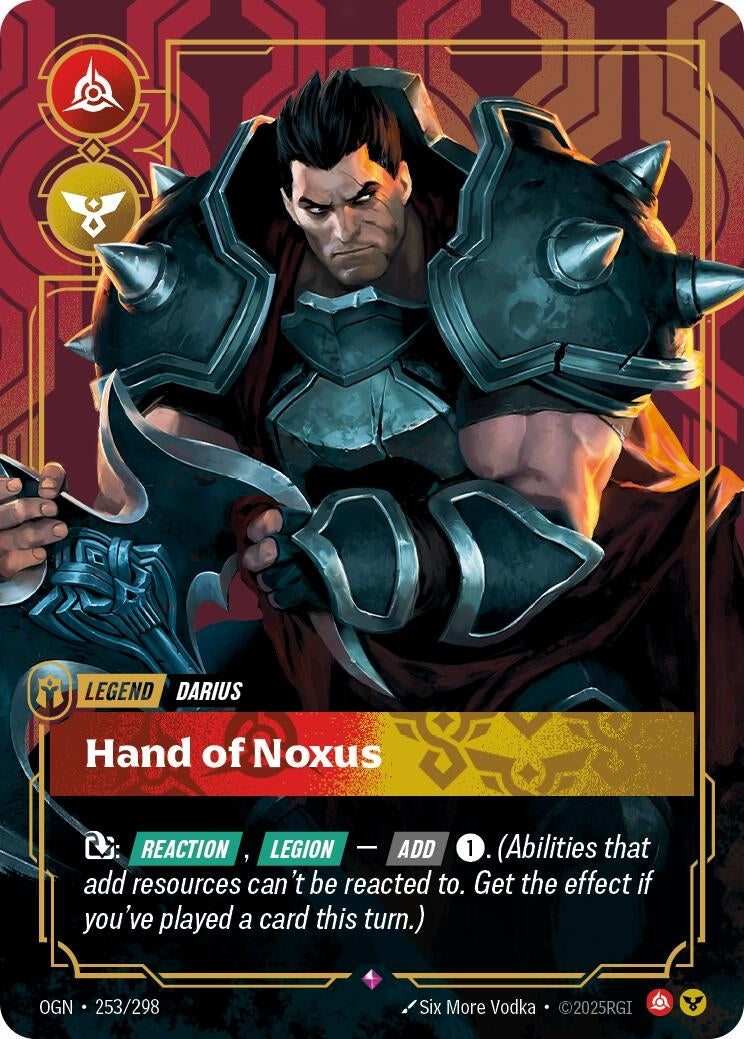 Darius - Hand of Noxus (253/298) (Origins) - PokeBox USA