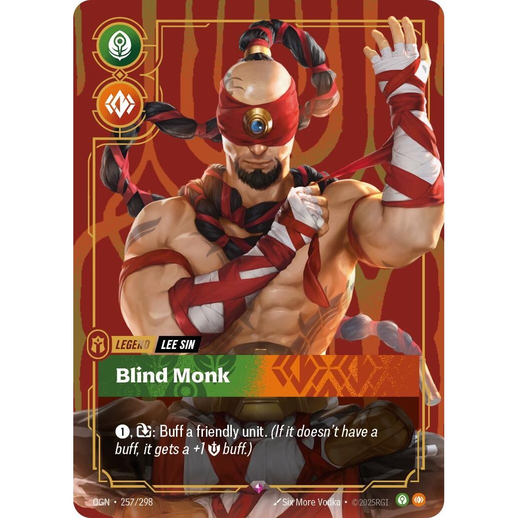 Lee Sin - Blind Monk (257/298) (Origins) - PokeBox USA