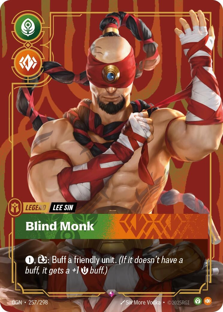 Lee Sin - Blind Monk (257/298) (Origins) - PokeBox USA
