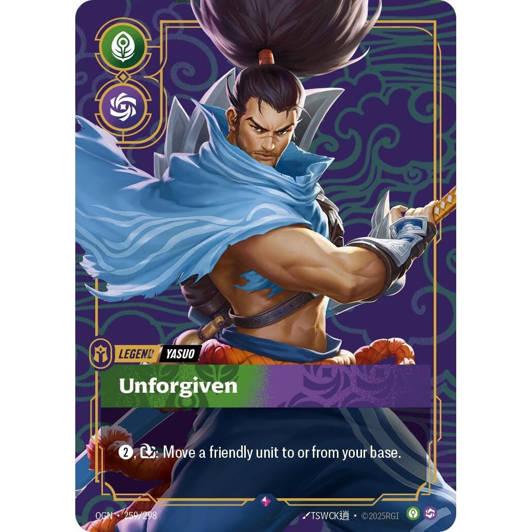 Yasuo - Unforgiven (259/298) (Origins) - PokeBox USA