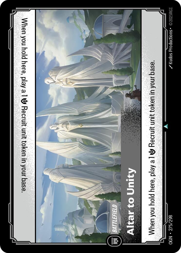 Image for Altar to Unity (275/298) (Origins) (OGN) - Riftbound: League of Legends Trading Card Game