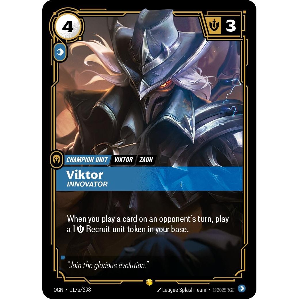 Viktor - Innovator (Alternate Art) (117a/298) (Origins) - PokeBox USA