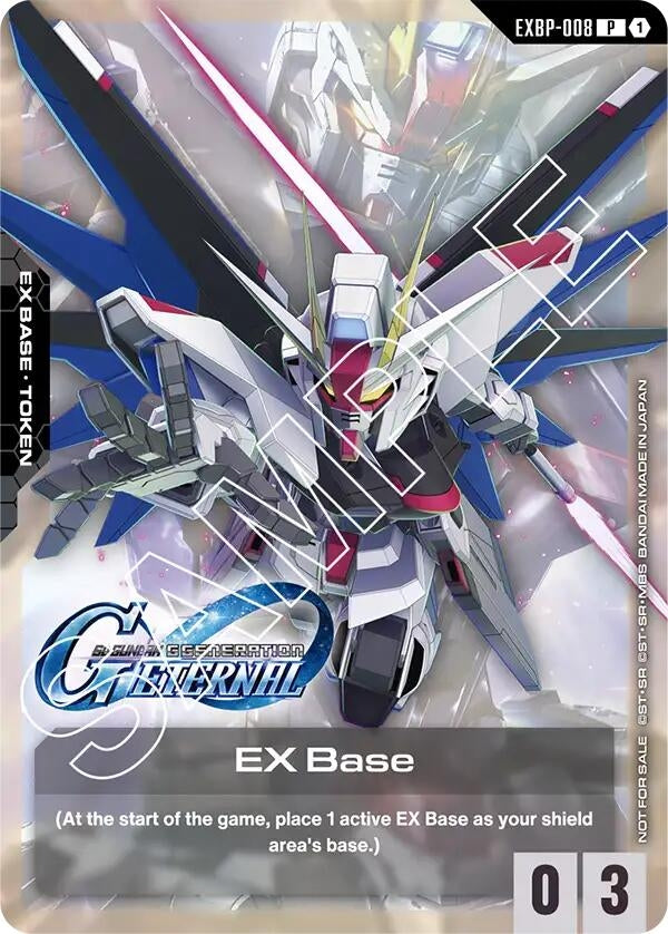 Image for EX Base (EXBP-008) (G Generation Eternal Collaboration Pack) (EXBP-008) (Promotional EX Base Tokens) (EXBP) - Gundam Card Game