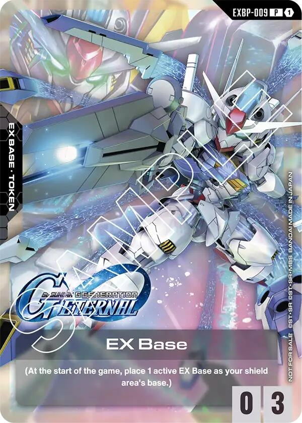 Image for EX Base (EXBP-009) (G Generation Eternal Collaboration Pack) (EXBP-009) (Promotional EX Base Tokens) (EXBP) - Gundam Card Game