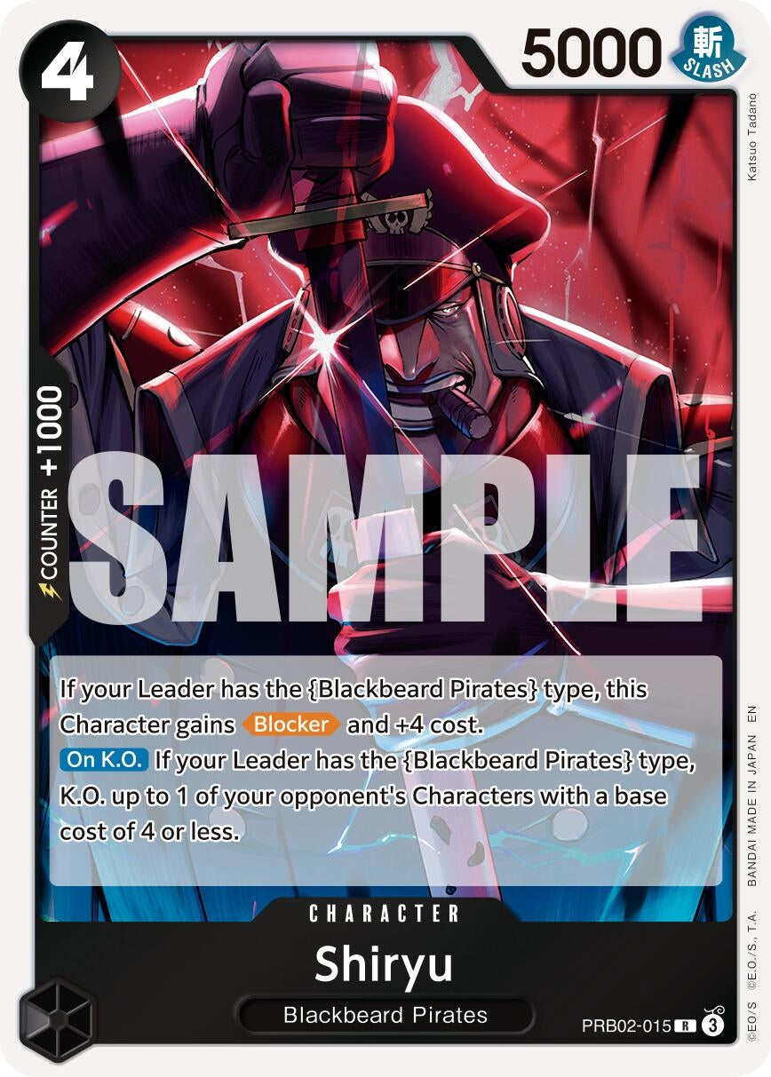 Image for Shiryu (PRB02-015) (Premium Booster -The Best- Vol. 2) (PRB-02) - One Piece Card Game