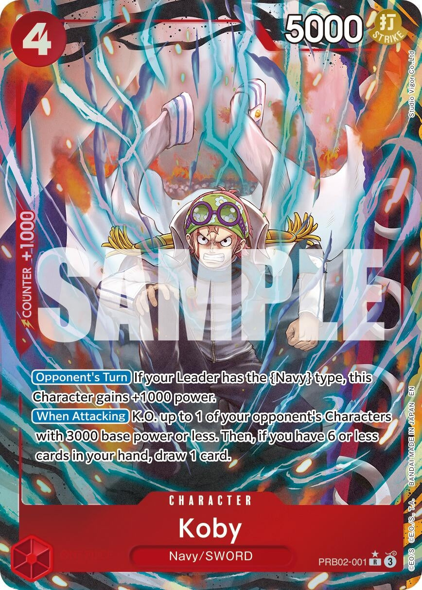 Image for Koby (Alternate Art) (PRB02-001) (Premium Booster -The Best- Vol. 2) (PRB-02) - One Piece Card Game