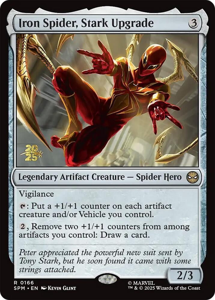 Iron Spider, Stark Upgrade (166) (Prerelease Cards)