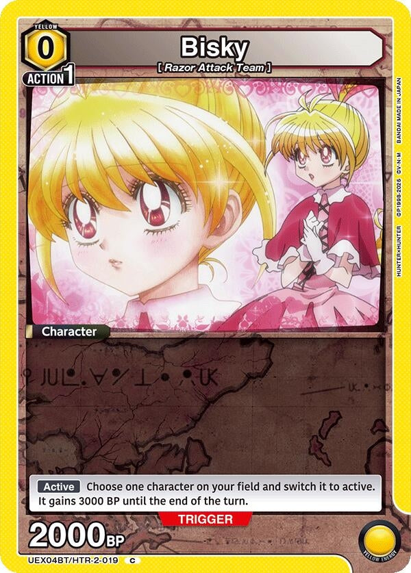 Image for Bisky (019) (UEX04BT/HTR-2-019) (UEX04BT: HUNTER X HUNTER Vol.2) (UEX04BT) - Union Arena