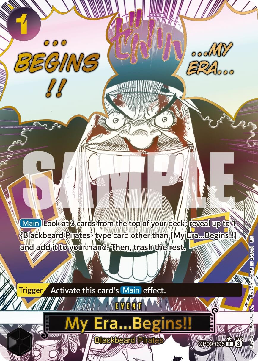 Image for My Era...Begins!! (Alternate Art) (OP09-096) (Premium Booster -The Best- Vol. 2) (PRB-02) - One Piece Card Game