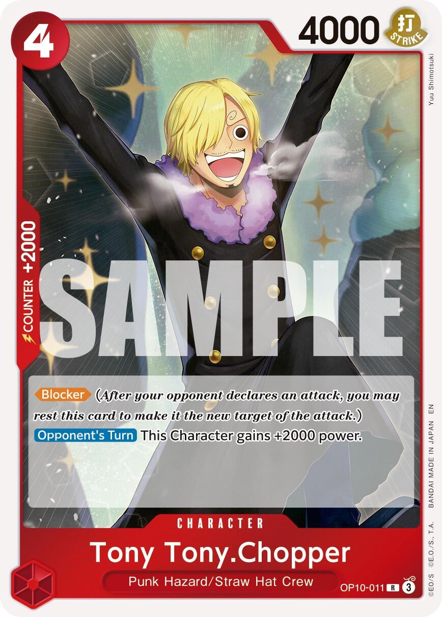 Image for Tony Tony.Chopper (Reprint) (OP10-011) (Premium Booster -The Best- Vol. 2) (PRB-02) - One Piece Card Game