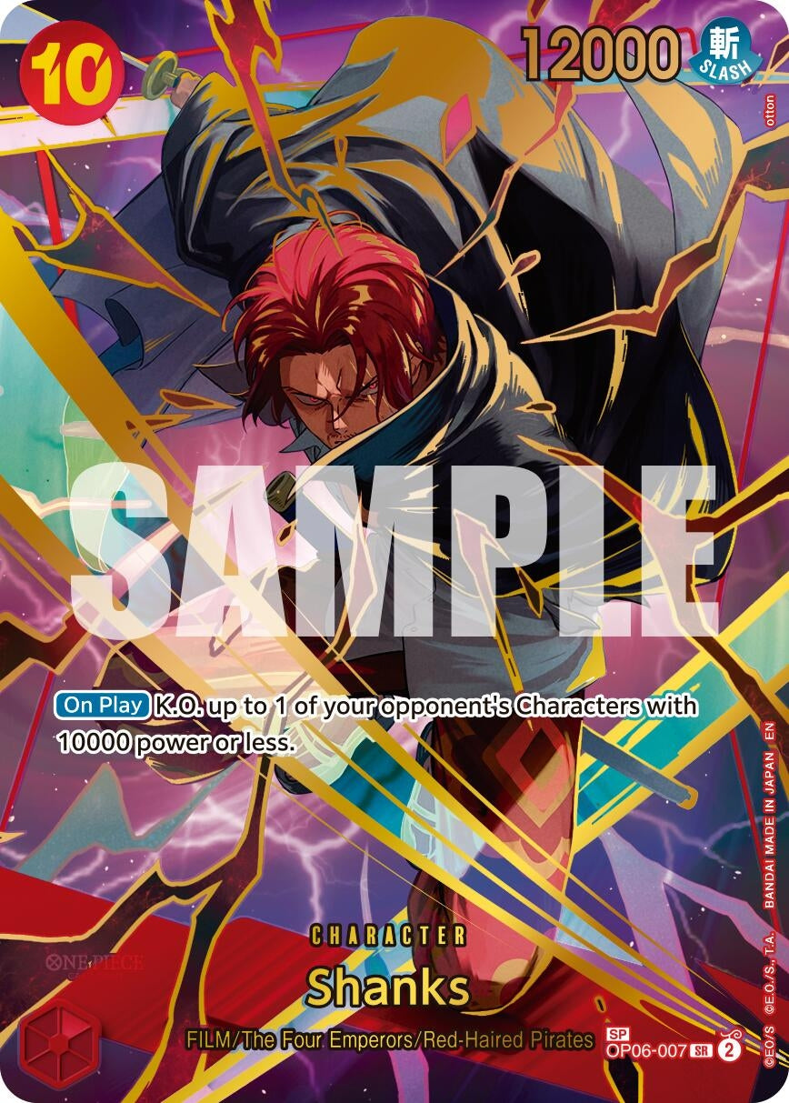 Shanks (SP) (OP06-007) (Premium Booster -The Best- Vol. 2)