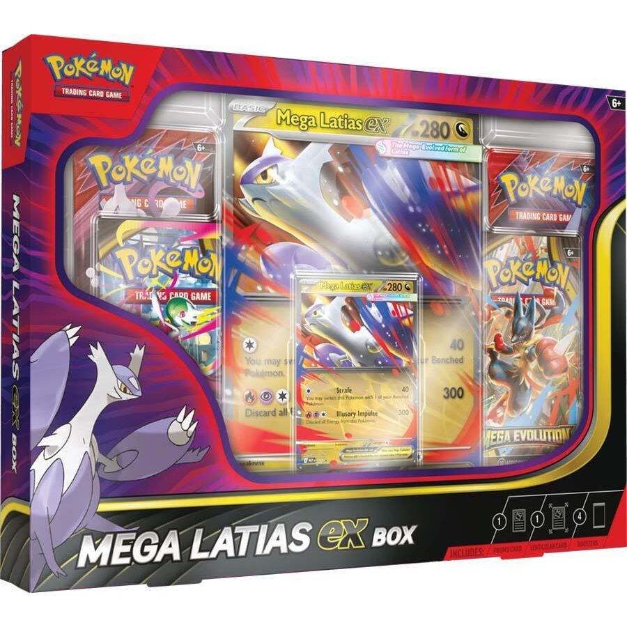 POKÉMON TCG Mega Evolution: Mega Latias EX Box - PokeBox USA