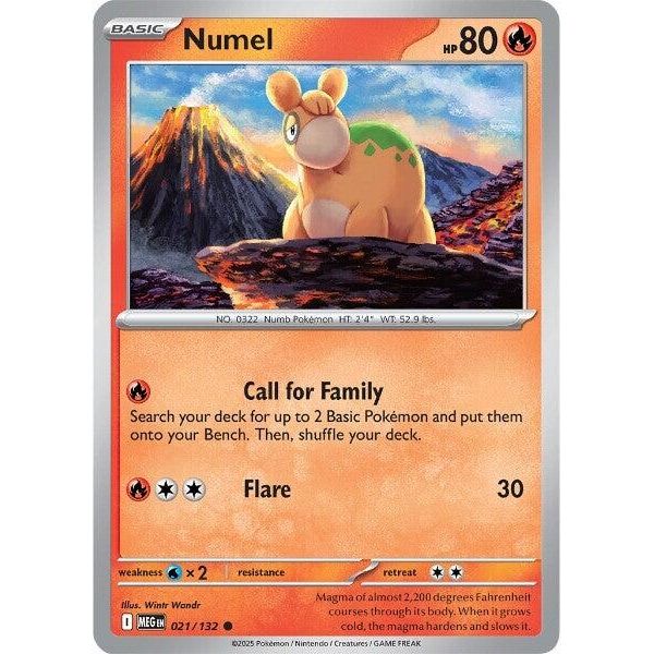 Image for Numel (021/132) (ME01: Mega Evolution) - Pokemon