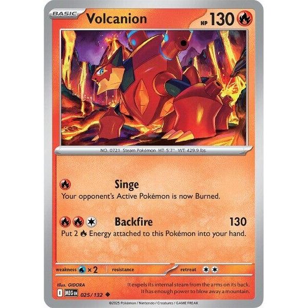 Image for Volcanion (025/132) (ME01: Mega Evolution) - Pokemon