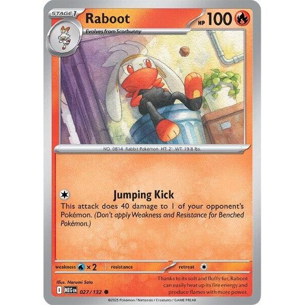 Image for Raboot (027/132) (ME01: Mega Evolution) - Pokemon