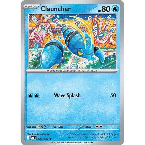 Image for Clauncher (037/132) (ME01: Mega Evolution) - Pokemon