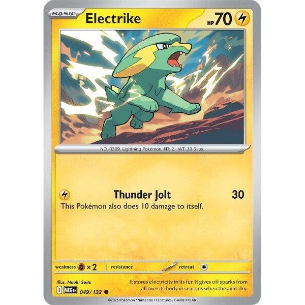 Image for Electrike (049/132) (ME01: Mega Evolution) - Pokemon