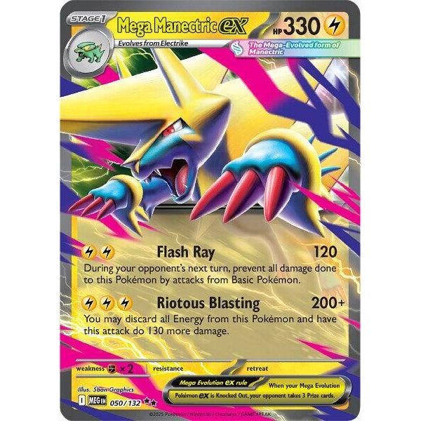 Image for Mega Manectric ex (050/132) (ME01: Mega Evolution) - Pokemon