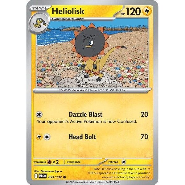 Image for Heliolisk (053/132) (ME01: Mega Evolution) - Pokemon
