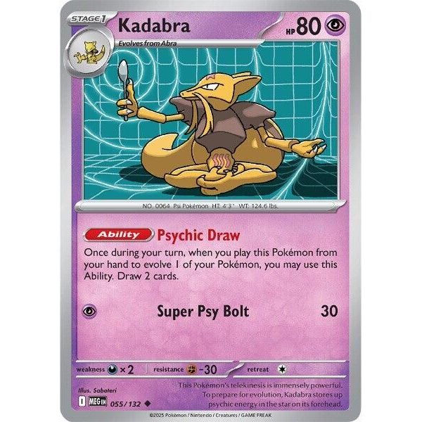 Image for Kadabra (055/132) (ME01: Mega Evolution) - Pokemon