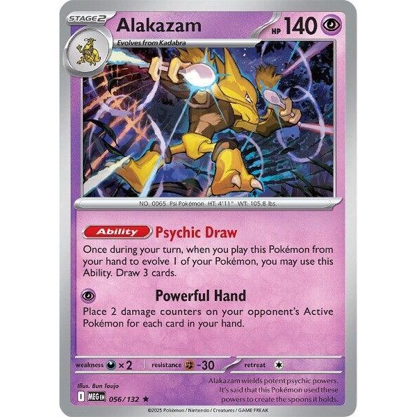 Image for Alakazam (056/132) (ME01: Mega Evolution) - Pokemon