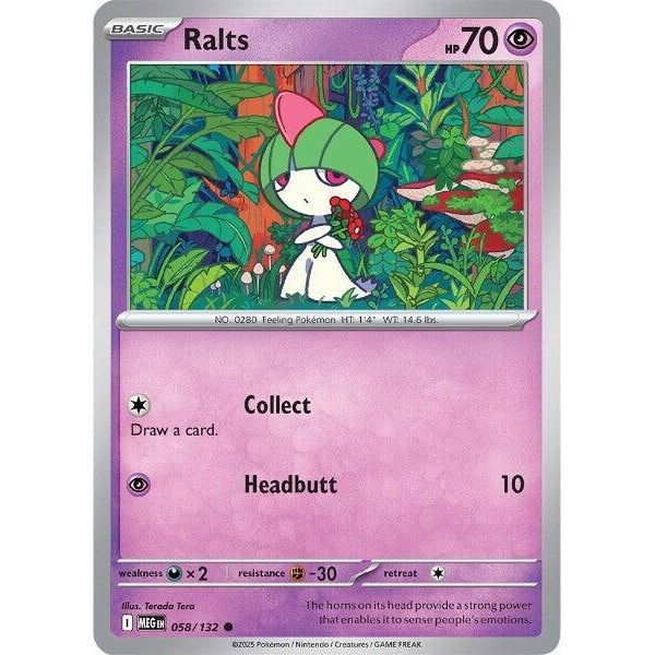 Image for Ralts (058/132) (ME01: Mega Evolution) - Pokemon