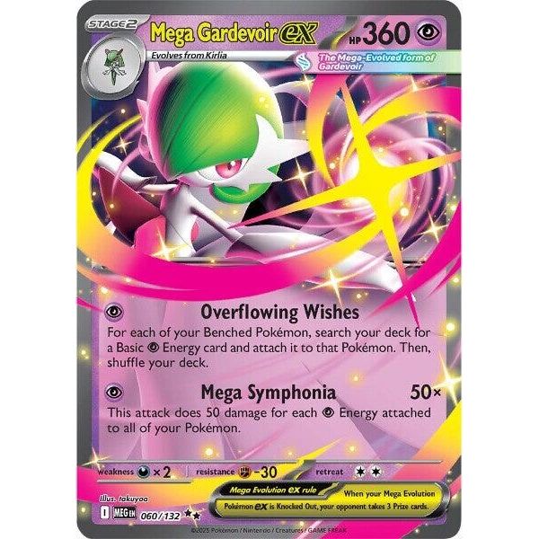 Image for Mega Gardevoir ex (060/132) (ME01: Mega Evolution) - Pokemon