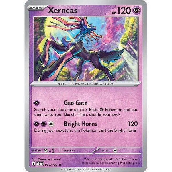 Image for Xerneas (064/132) (ME01: Mega Evolution) - Pokemon