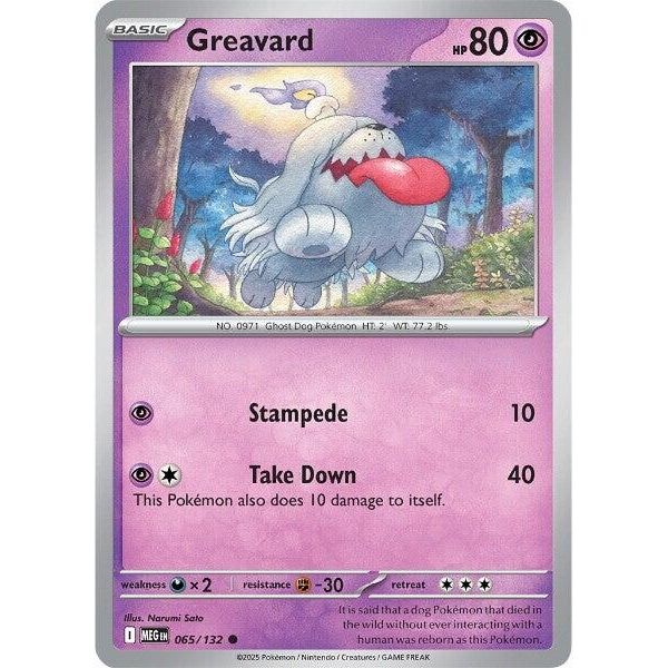 Image for Greavard (065/132) (ME01: Mega Evolution) - Pokemon