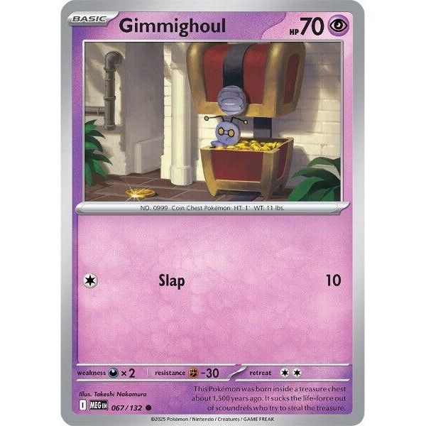 Image for Gimmighoul (067/132) (ME01: Mega Evolution) - Pokemon