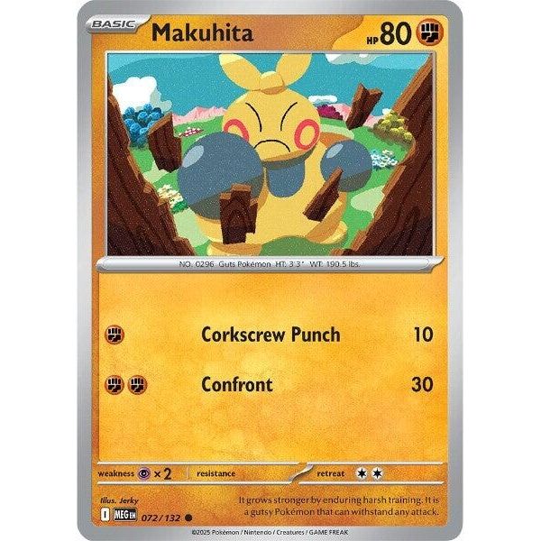 Image for Makuhita (072/132) (ME01: Mega Evolution) - Pokemon