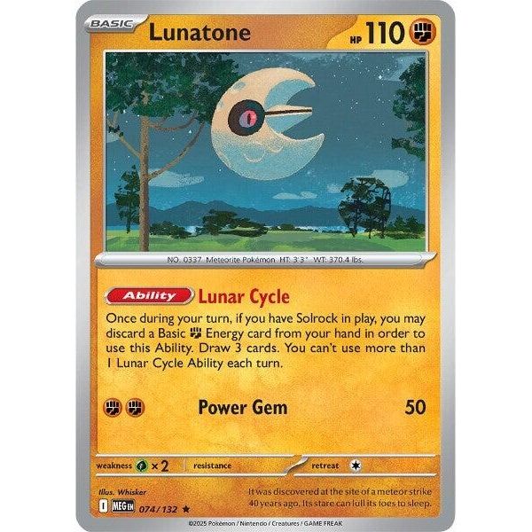 Image for Lunatone (074/132) (ME01: Mega Evolution) - Pokemon