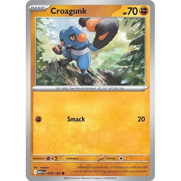 Image for Croagunk (078/132) (ME01: Mega Evolution) - Pokemon